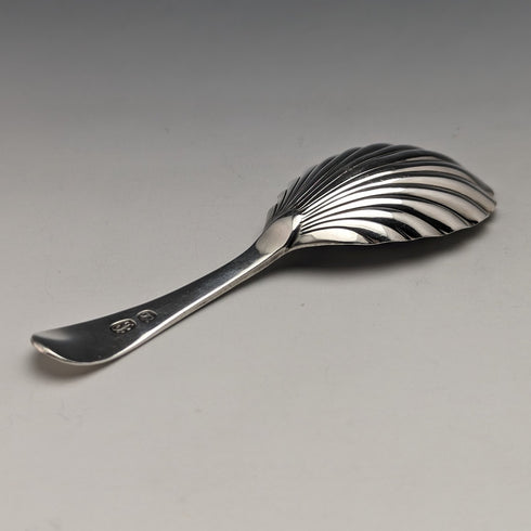 1822 British Antique Sterling Silver Tea Caddy Spoon Manufacturer unknown